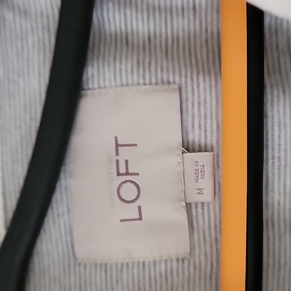 Nwot Ann Taylor Loft Utility Jacket Anorak Medium - Picture 3 of 9